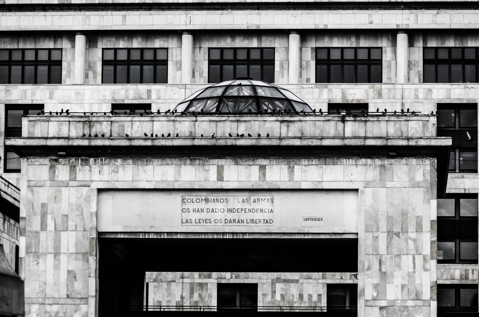 Edificio institucional en Bogotá